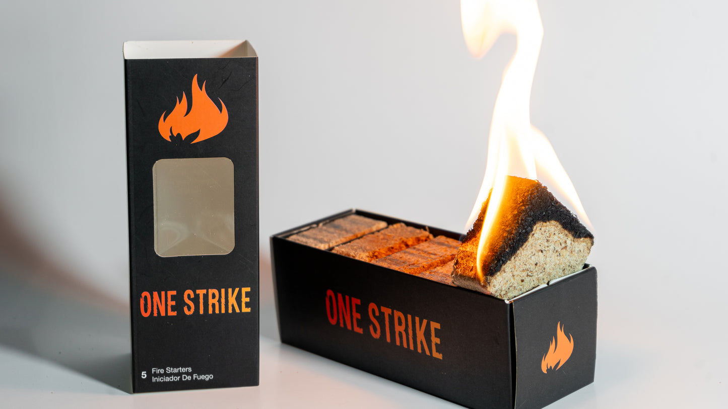 Eco-friendly fire starter for camping and outdoor adventures