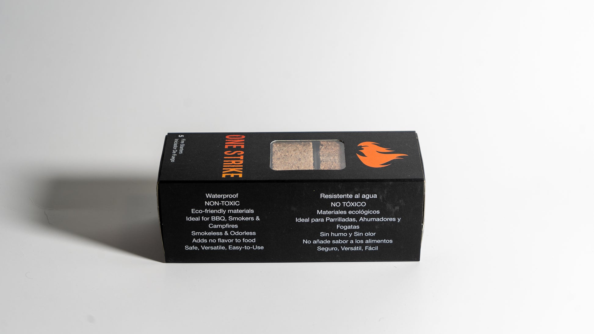 Long-lasting fire starter with 30-minute burn time
