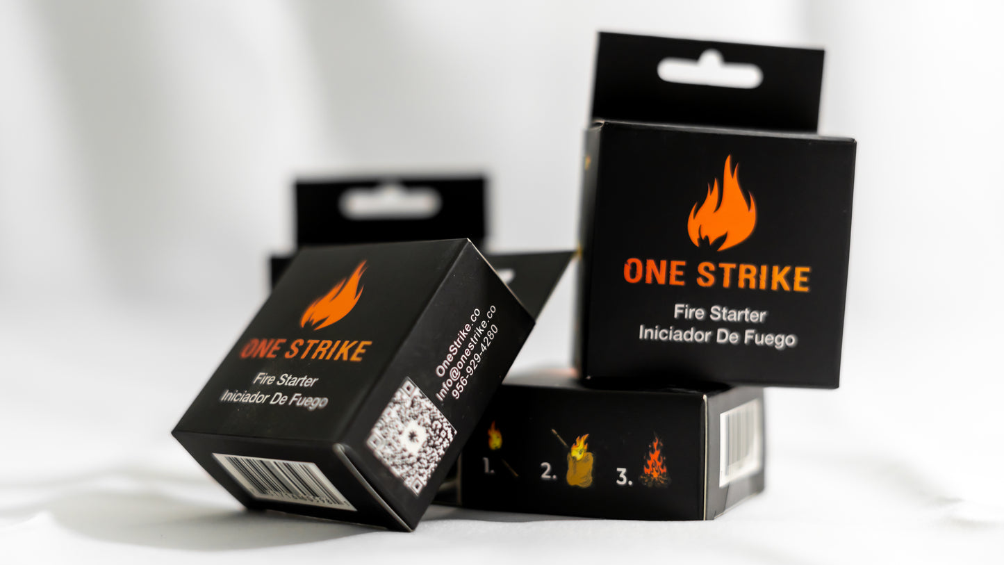 Individual One Strike Fire Starter
